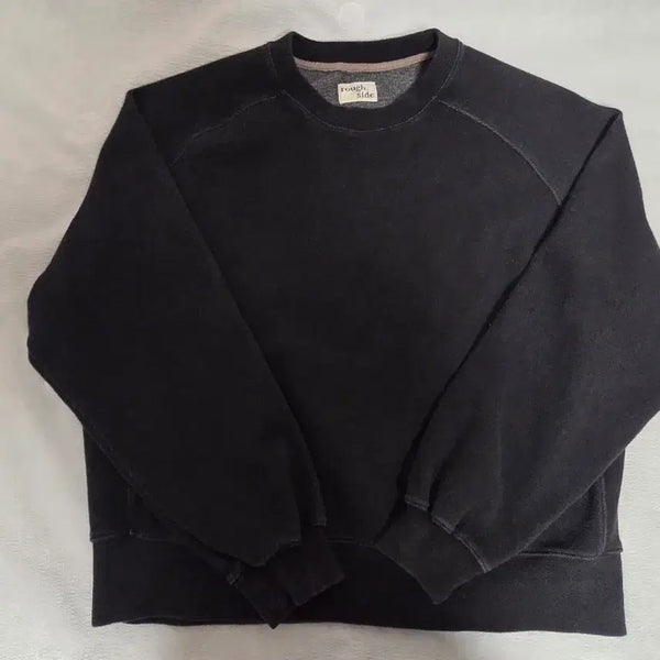 [BUNJANG] Roughside Sweatshirt Black Size 2 / 러프사이드 맨투맨 2사이즈 블랙
