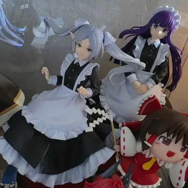 [BUNJANG] Frieren: Beyond Journey's End Maid Outfit Frieren & Fern Figure Set / 장송의 프리렌 메이드복 피규어