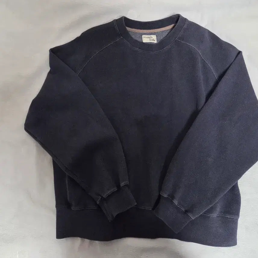 [BUNJANG] Roughside Sweatshirt Navy Size 2 / 러프사이드 맨투맨 2사이즈 네이비