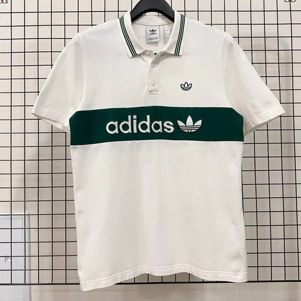 [BUNJANG] Adidas Colorblock Collar T-Shirt 2XL / <2XL> 아디다스 컬러블록 카라 티셔츠
