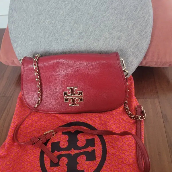 [BUNJANG] Tory Burch Women's Shoulder Bag Red / 토리버치 여성 숄더백 레드