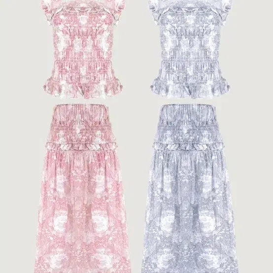 [BUNJANG] Byccini Dior Smoke Two-Piece Set (L) / 바이씨니 제작 디오르스모크투피스