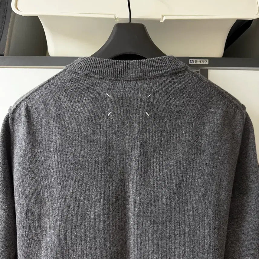 [BUNJANG] Maison Margiela Signature Stitch Piping Cashmere Knit L / 마르지엘라 시그니처 스티치 파이핑 캐시미어 니트