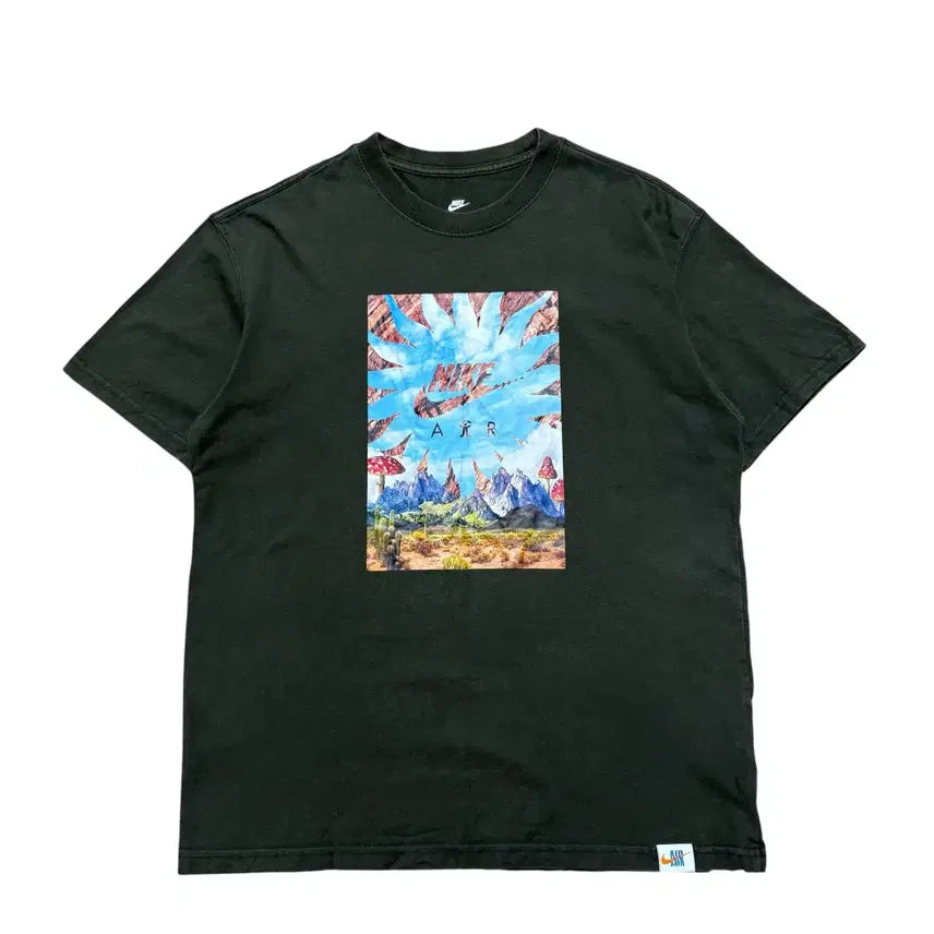 [BUNJANG] Nike Big Printing Short Sleeve T-Shirt / 나이키 반팔티