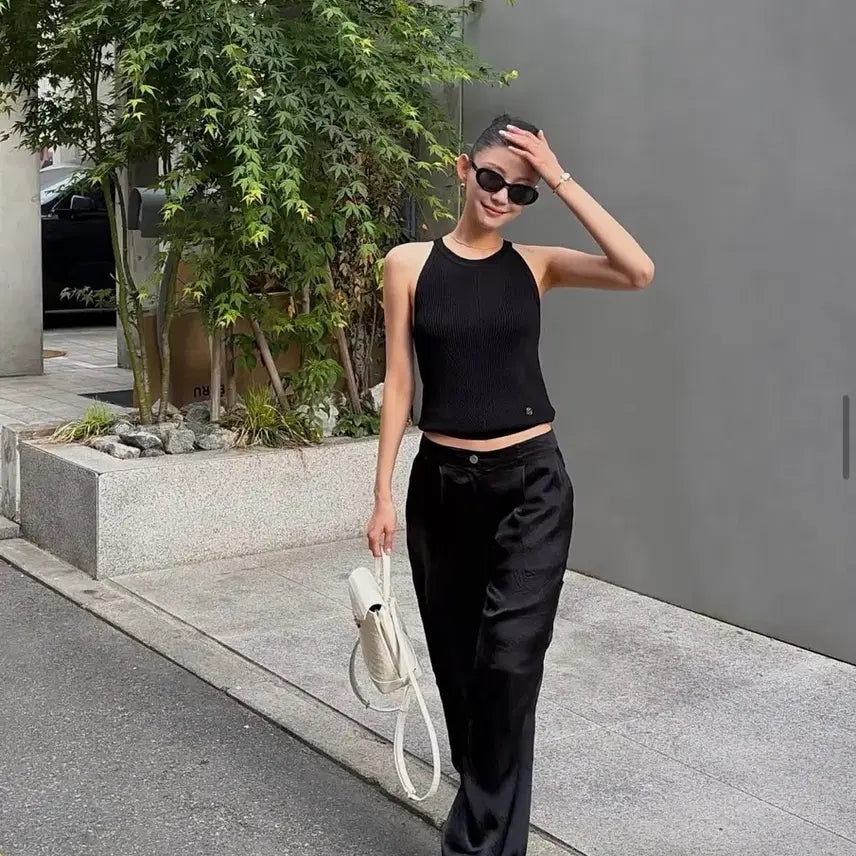 [BUNJANG] Chix Label 2026 SS Black Pants / 칙스라벨 2026 SS 블랙 팬츠 새상품