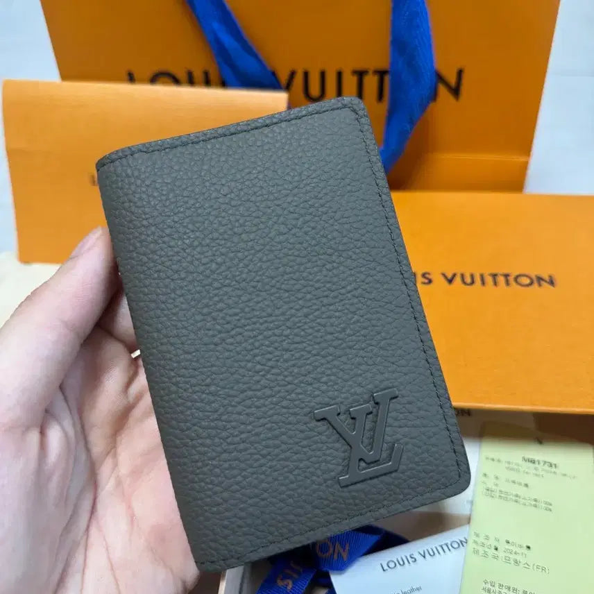 [BUNJANG] Louis Vuitton Aerogram Organizer Wallet / [구매영수증O/상태최상] 루이비통 에어로그램 오거나이저 지갑