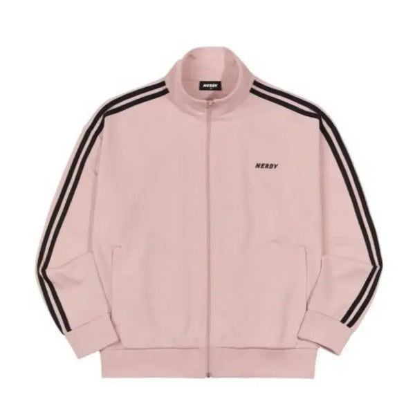 [BUNJANG] NERDY Track Top Pink Jersey S / 널디 트랙탑 핑크 져지 s