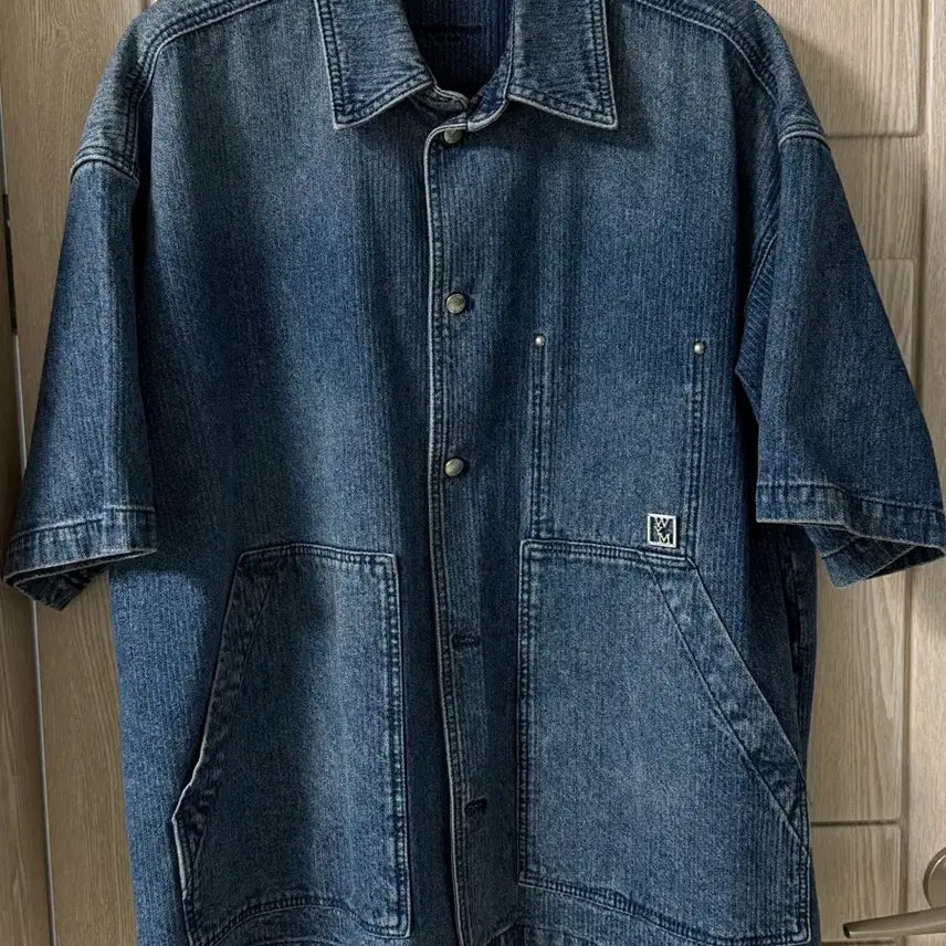 [BUNJANG] WooYoungMi Corduroy Denim Short Sleeve Jacket / 우영미 코듀로이 데님 숏슬리브