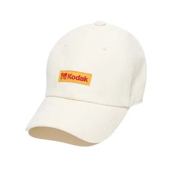 [BUNJANG] Kodak Apparel Corduroy Ball Cap Ivory M/L / 코닥 어패럴 코듀로이 볼캡 아이보리 m/l