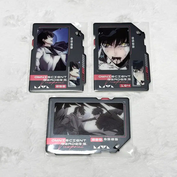 [BUNJANG] Omniscient Reader's Viewpoint Shanghai Pop-up Pet Photo Magnet Bundle Set (Kim Dokja, Yoo Joonghyuk) / (일괄 가격) 전독시 상하이 팝업 pet 포토 마그넷 구마 김독자 유중혁