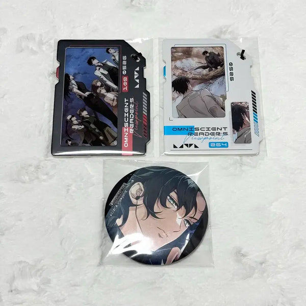 [BUNJANG] Omniscient Reader's Viewpoint Shanghai Pop-up Pet Photo Magnet Set / (일괄 가격) 전독시 상하이 팝업 pet 포토 마그넷 뱃지 구마 김독자 유중혁