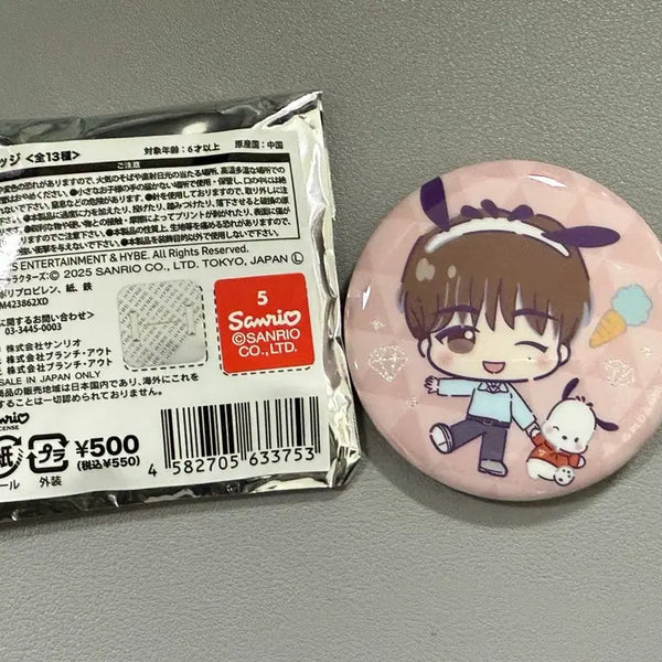[BUNJANG] SEVENTEEN Sanrio Collaboration Doegeom Can Badge / 세븐틴 산리오 콜라보 캔뱃지 - 도겸