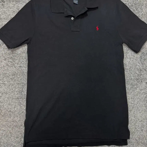[BUNJANG] Polo Ralph Lauren Black Polo Shirt XL / 폴로 랄프로렌 블랙 카라티(XL)