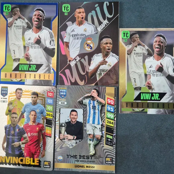 [BUNJANG] Panini FIFA365 Soccer Cards Vinicius Jr./Mbappe/Messi Set / 파니니 FIFA365 카드 비니시우스 주니오르/음바페/메시 3종