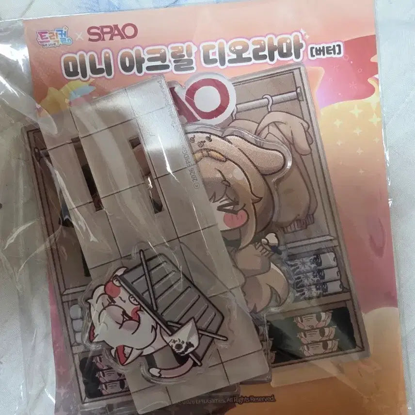 [BUNJANG] Tricol SPAO Mini Acrylic Diorama Butter / 트릭컬 SPAO 미니 아크릴 디오라마 버터