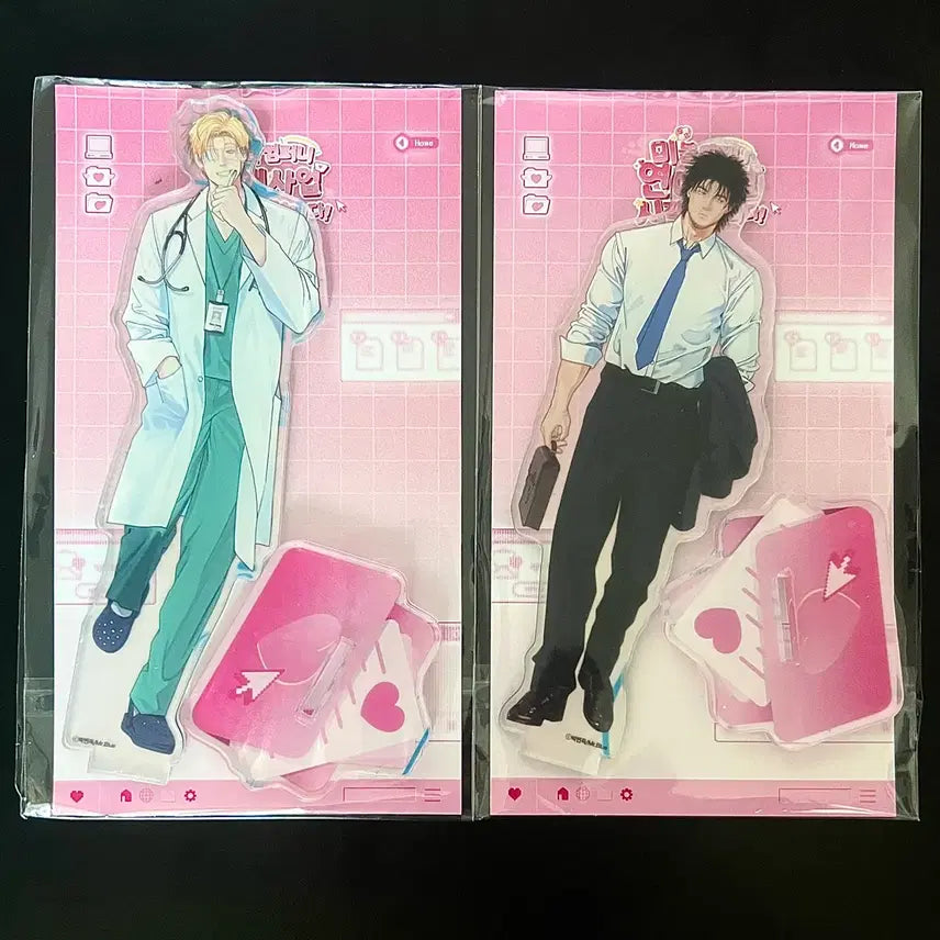 [BUNJANG] Mible Company Bulgul Champion Full Body Acrylic Stand Bundle Set / 미블컴퍼니 불굴의챔피언 불챔 전신 아크릴 스탠드 일괄