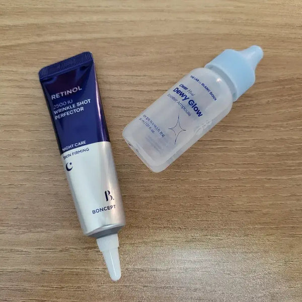 [BUNJANG] Daiso Beauty Best Picks: Bonceul Retinol+ & Blancdoux Ampoule / 다이소화장품 추천템 모음(본셉 레티놀+ 블랑두 앰플)