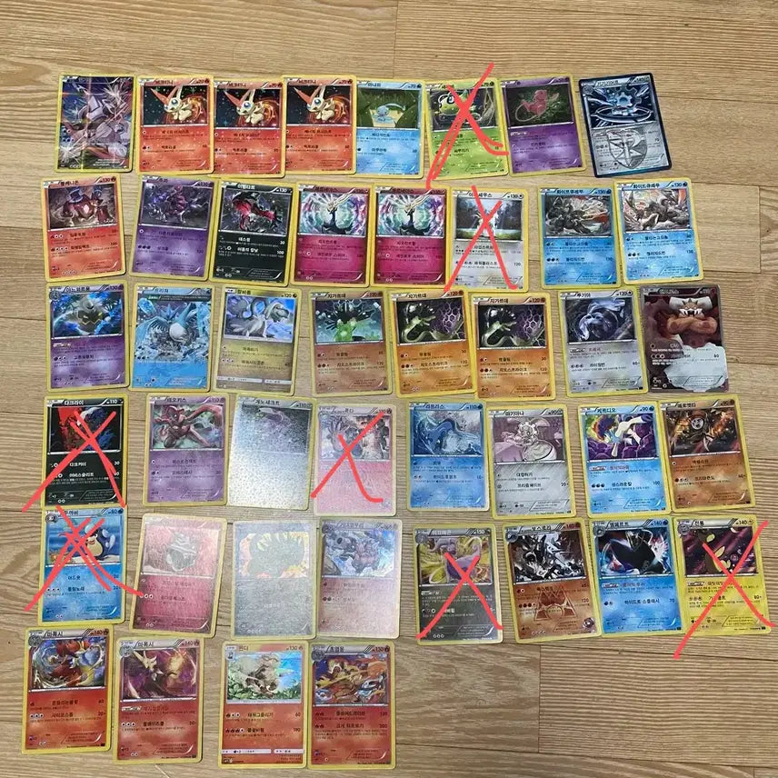 [BUNJANG] Pokemon Card Sleeves CP2, CP5, XY Album / 포켓몬카드 cp2, cp5, xy 앨범용