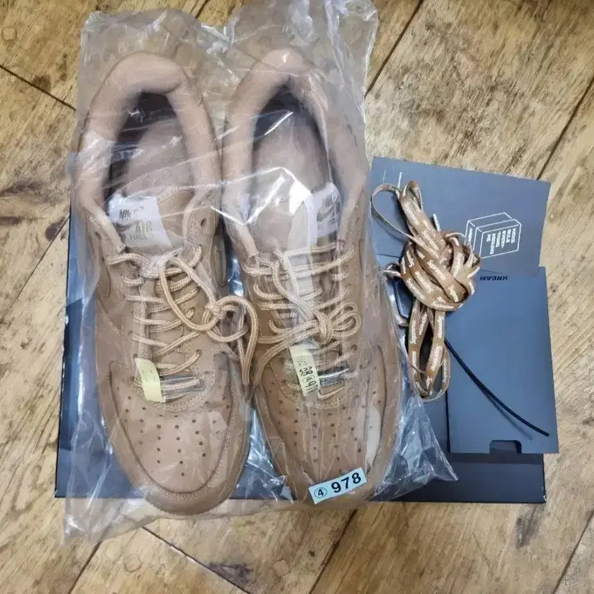 [BUNJANG] Supreme Nike Air Force 1 '07 'Wheat' / [상태:상] 슈프림 나이키 에어포스 1 된장포스