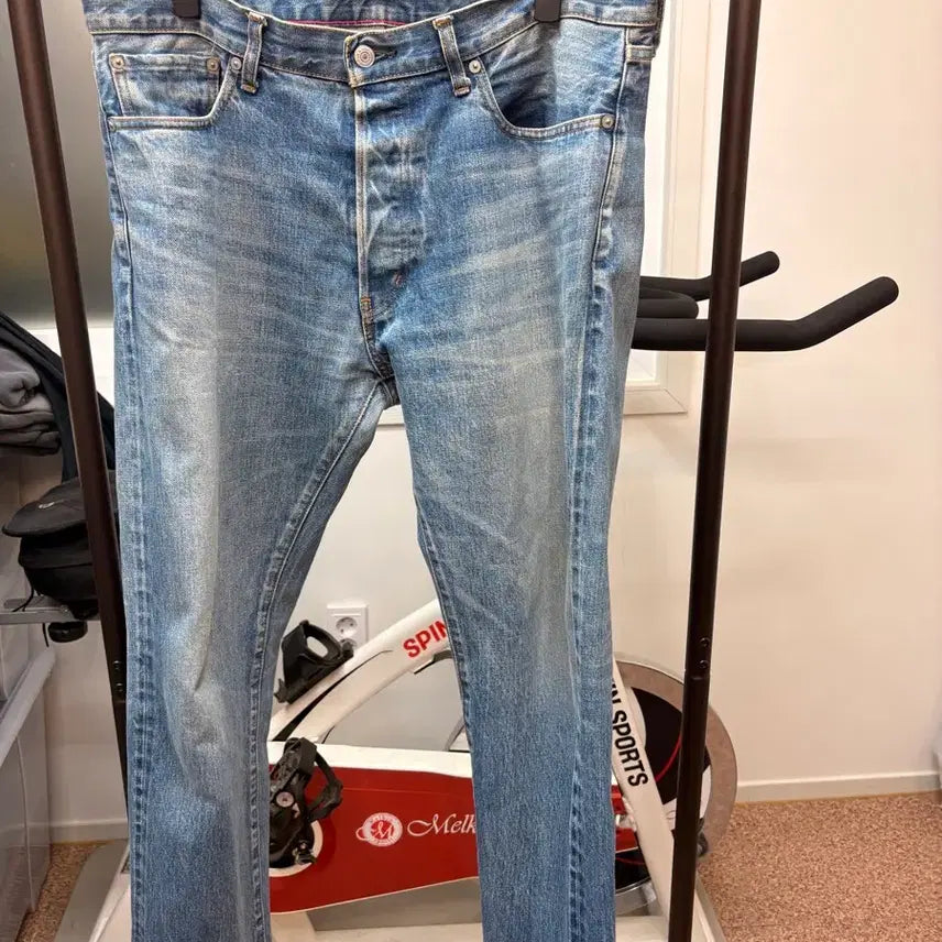 [BUNJANG] Ordinary Fits Ankle Denim Washed Denim (Size 34) / 오디너리핏츠 앵클데님34 워싱데님