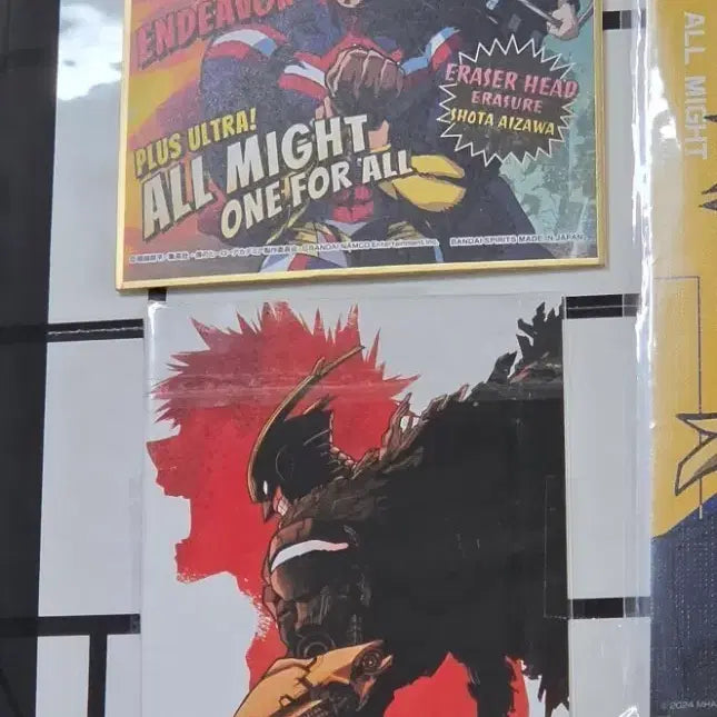 [BUNJANG] My Hero Academia All Might Shikishi Special Benefit / 나히아 히로아카 올마이트 색지, 특전 반무나