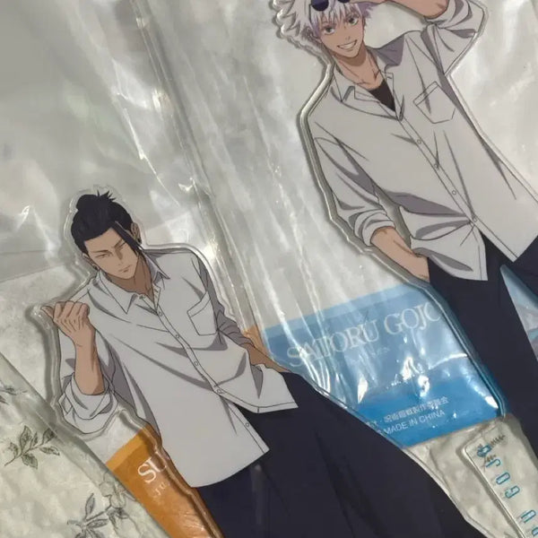 [BUNJANG] Jujutsu Kaisen Gojo Satoru & Geto Suguru Big Acrylic Stand Set (5th Anniversary Ichiban Kuji E & F Prizes) / (일괄) 주술회전 제일복권 고죠 게토 빅아크릴 스탠드 쿠지 E상 F상 5주년