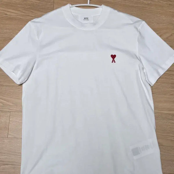 [BUNJANG] AMI Cotton T-shirt, New, Size S / 아미 반팔티 새상품 S