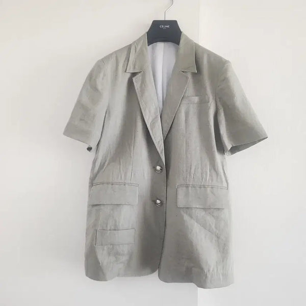 [BUNJANG] JS New York Linen Jacket / JS뉴욕 린넨 자켓