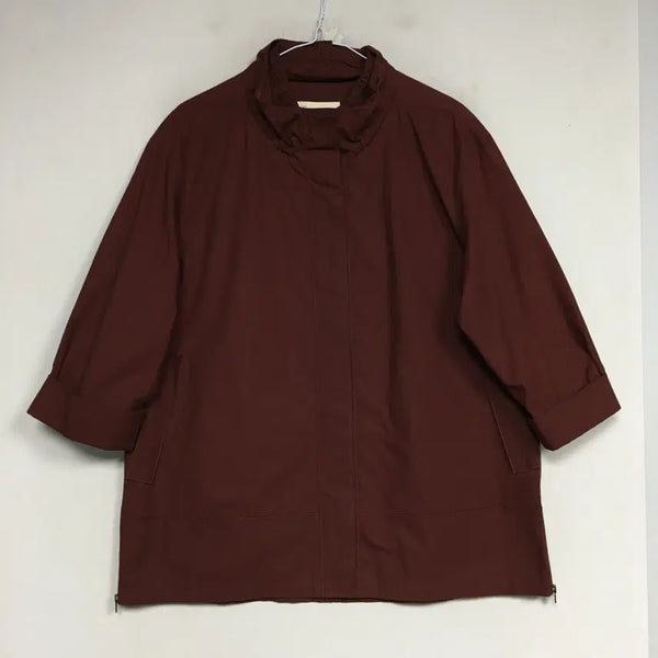 [BUNJANG] ISAE High Neck Zip-Up Jacket Size 6 / ISAE 이새 하이넥 집업 자켓 6