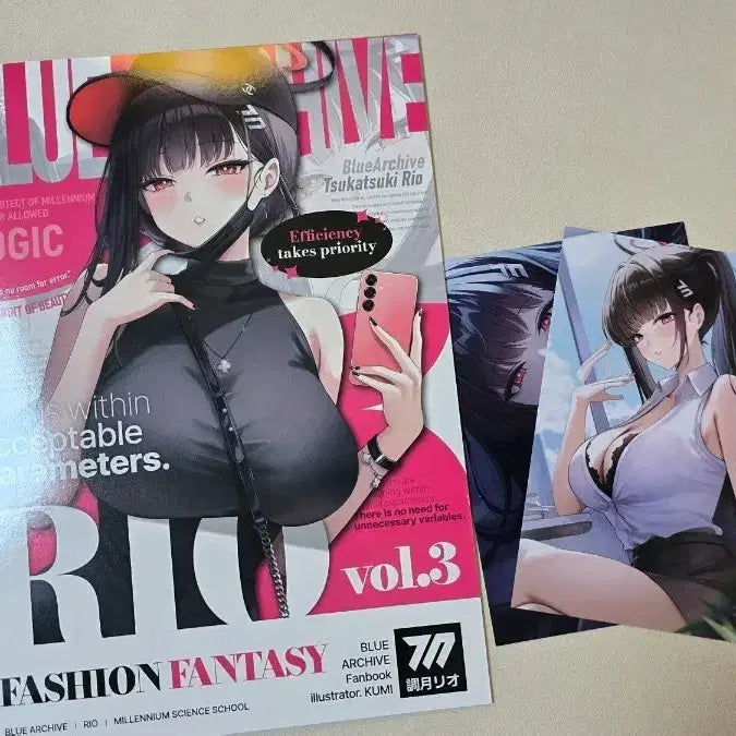 [BUNJANG] Blue Archive Rio Illustration Art Book / 서코 블루아카이브 리오 일러스트북 아트북