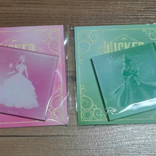 [BUNJANG] Wicked Glinda & Elphaba Magnet Set / 위키드 마그넷(글린다, 엘파바)