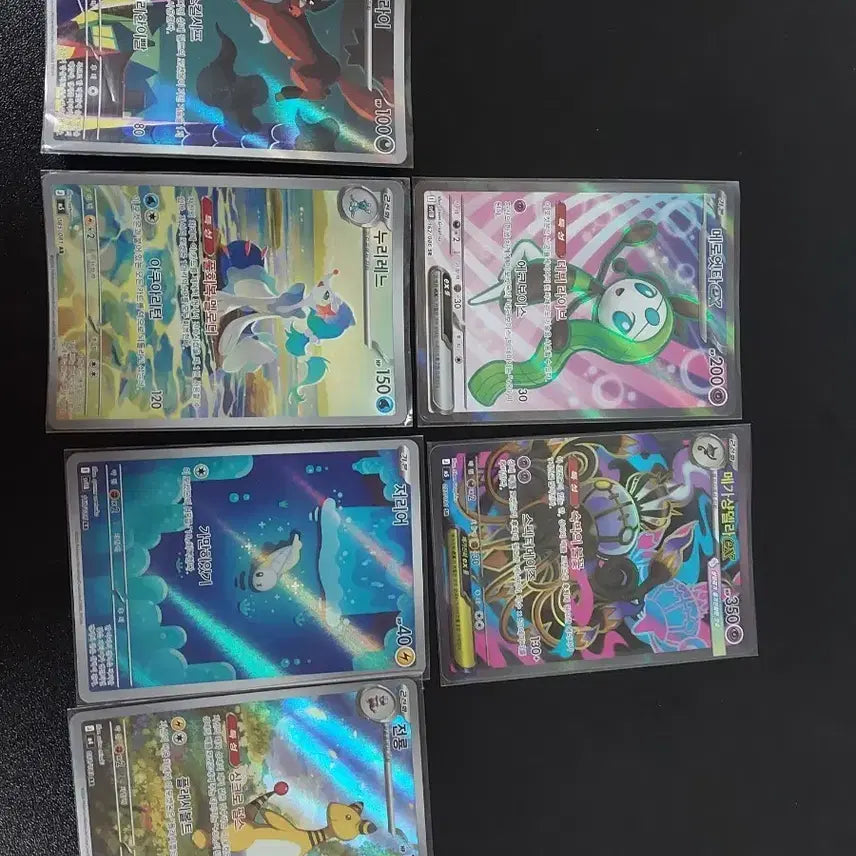 [BUNJANG] Pokemon Card 6-Card Set (Duraludon, Meloetta, Primarina, Mega Audino, Golisopod, Ampharos) / 포켓몬카드 6종 세트 (폭슬라이, 메로엣타, 누리레느, 메가상델라, 저리어, 전룡