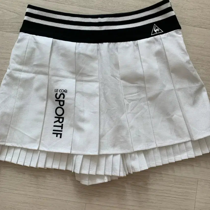 [BUNJANG] Le Coq Sportif Golf Skirt White / 르꼬끄 골프 스커트 화이트
