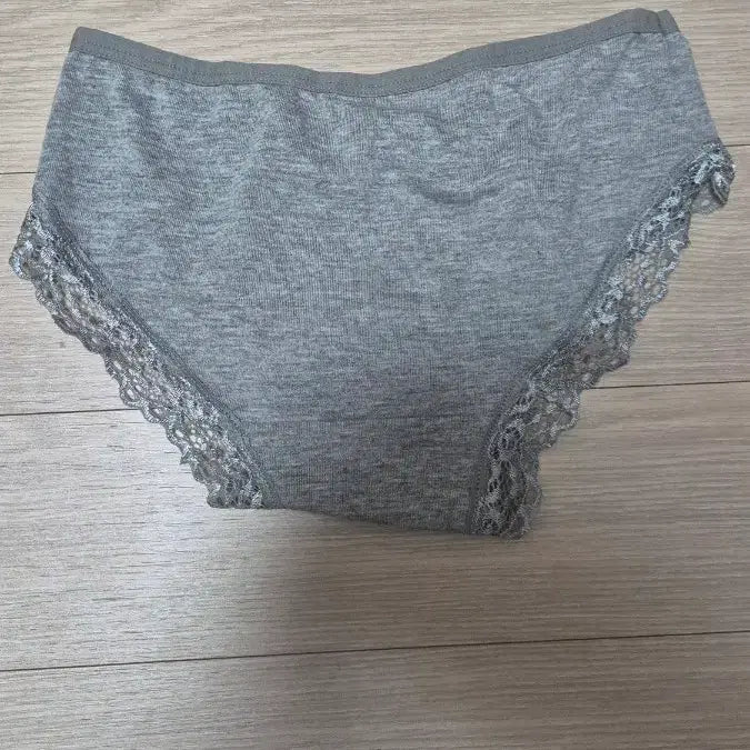 [BUNJANG] Women's Grey Lace Panties / 여성 속옷 회색 레이스 팬티
