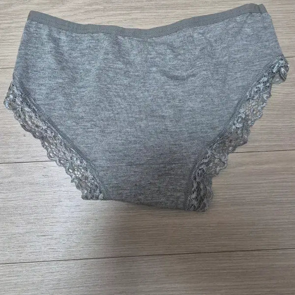 [BUNJANG] Women's Grey Lace Panties / 여성 속옷 회색 레이스 팬티