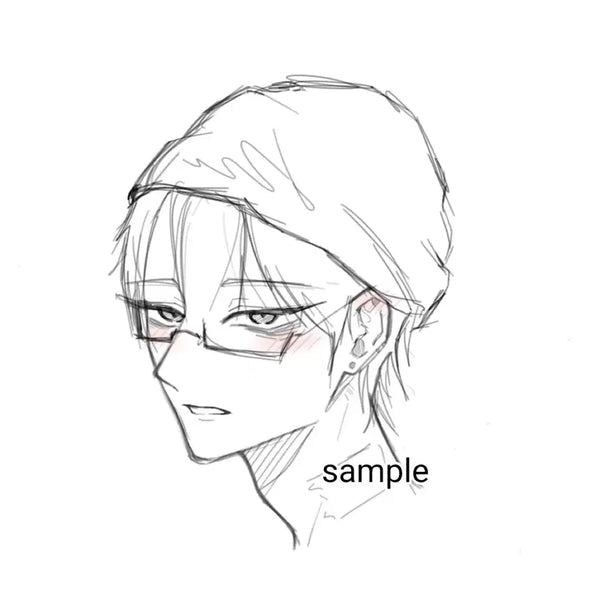 [BUNJANG] Bust Commission (Low Quality) / 두상 낙퀄 커미션