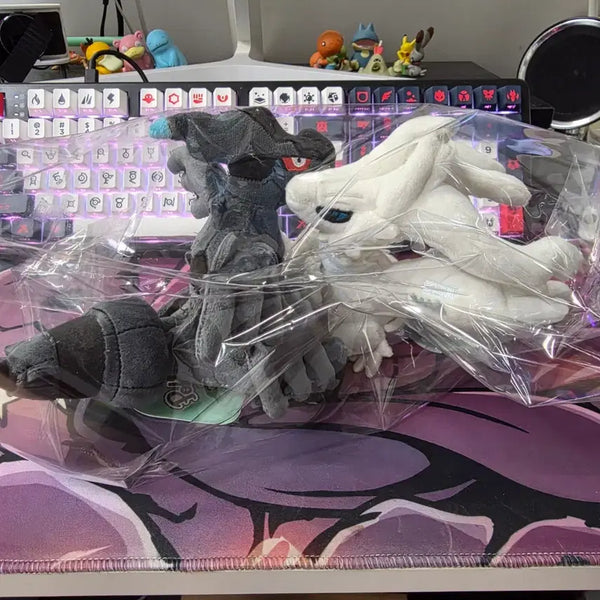 [BUNJANG] Pokemon Fit Reshiram, Zekrom Plush Bundle Set / (새상품/일괄) 포켓몬 fit 레시라무, 제크로무 봉제인형