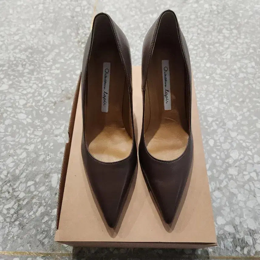 [BUNJANG] Handmade Women's Pumps - Brown, Size 240 / 수제화 여성 펌프스 240 브라운
