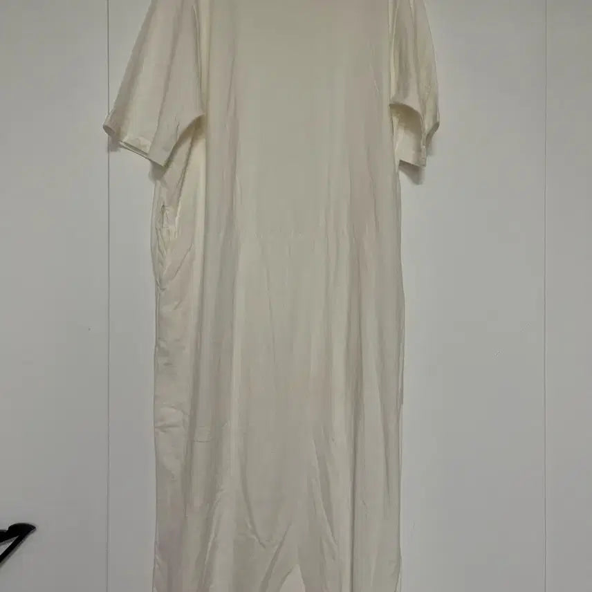 [BUNJANG] T-Shirt Maxi Long Dress Set (Ivory, Charcoal) / 아이보리/챠콜 티셔츠 맥시롱 원피스 2개일괄