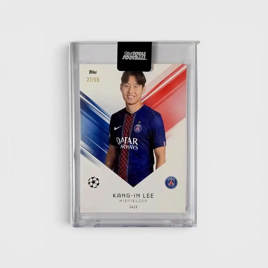 [BUNJANG] Tops PSG Lee Kang-in 99 Limited Edition Card / [탑스] PSG 이강인 99한정