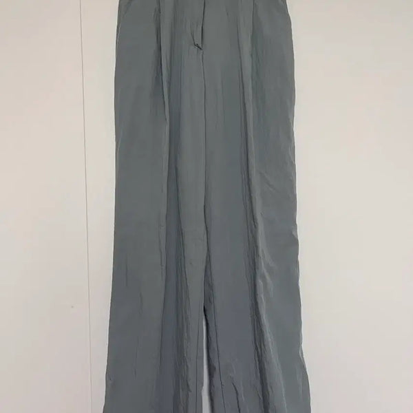 [BUNJANG] Sky Blue Wide Leg Pants / (새상품) 하늘색 와이드 팬츠