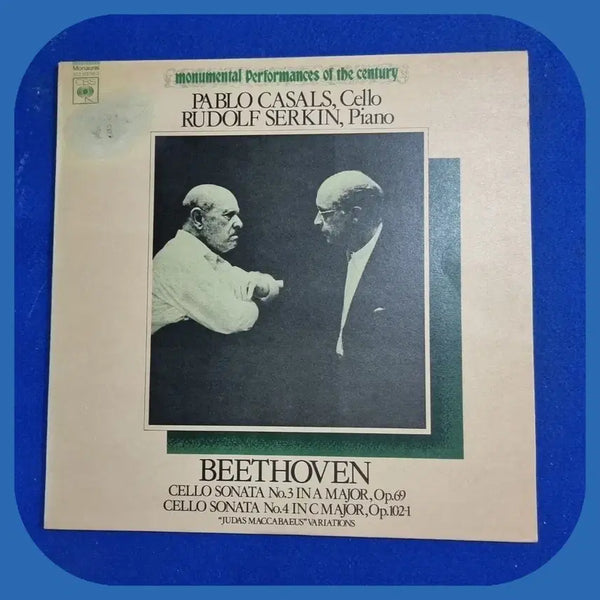 [BUNJANG] Ludwig van Beethoven Cello Sonatas No. 3 & 4 LP / 베토벤 첼로 소나타 3번 4번 LP