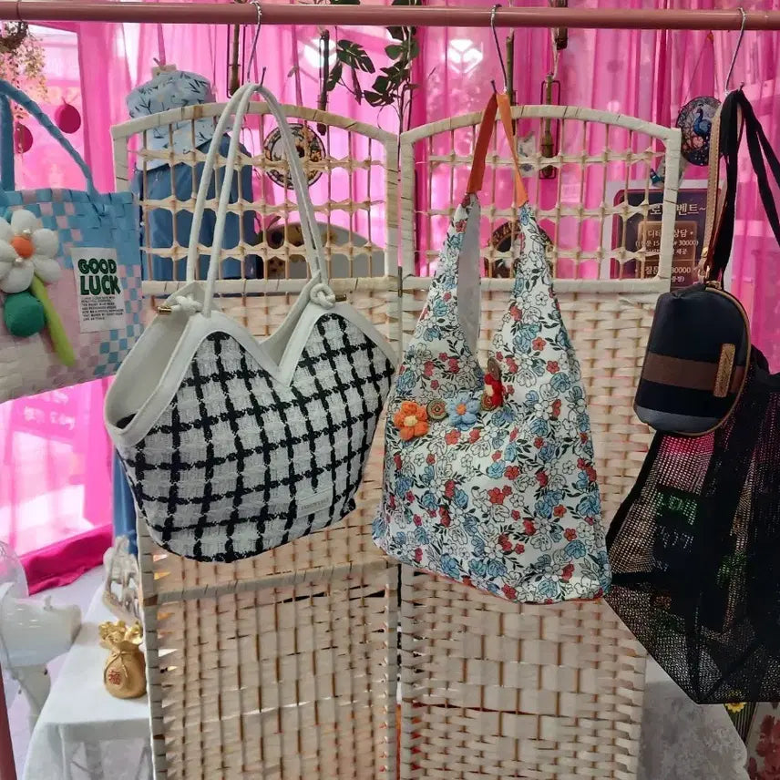[BUNJANG] Women's Clutch Bag Set with Pouch / 가방4종+파우치1종   세트