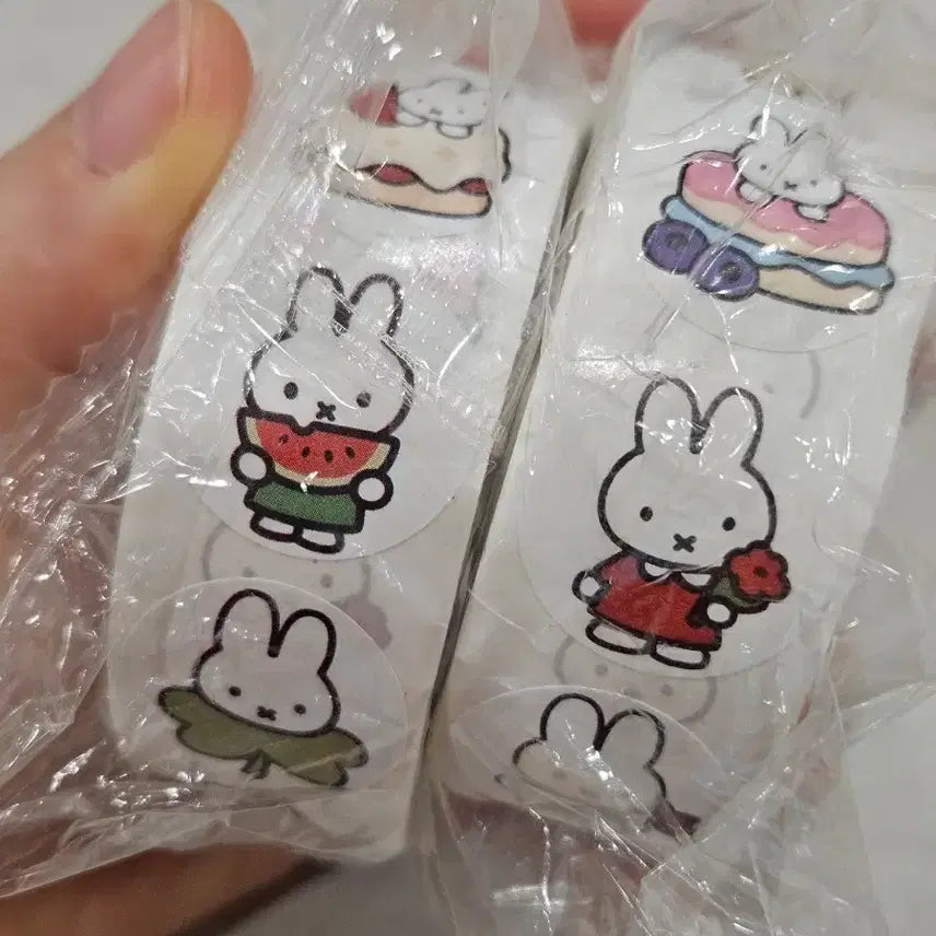 [BUNJANG] Miffy Roll Compliment Stickers / 미피 롤 칭찬스티커