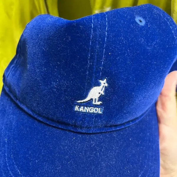 [BUNJANG] Kangol Blue Ball Cap / 캉골 모자 블루