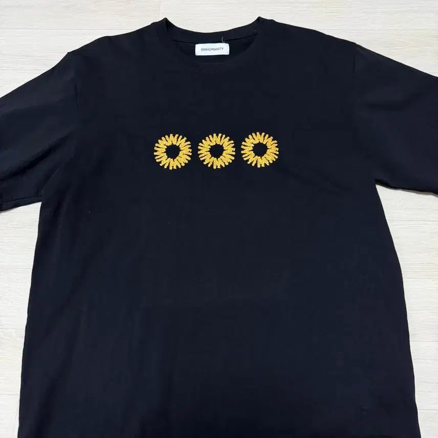 [BUNJANG] 999 Humanity Black Short Sleeve T-Shirt / [m] 999휴머니티 반팔 블랙