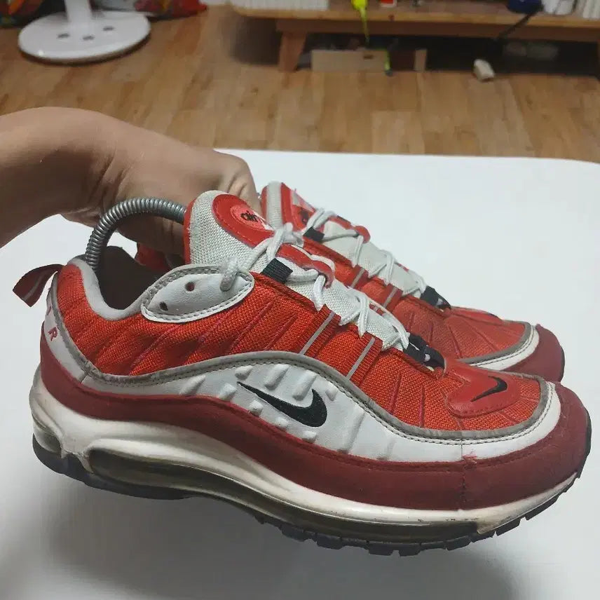 [BUNJANG] Nike Air Max 98 Red / 나이키 에어맥스 98 레드255