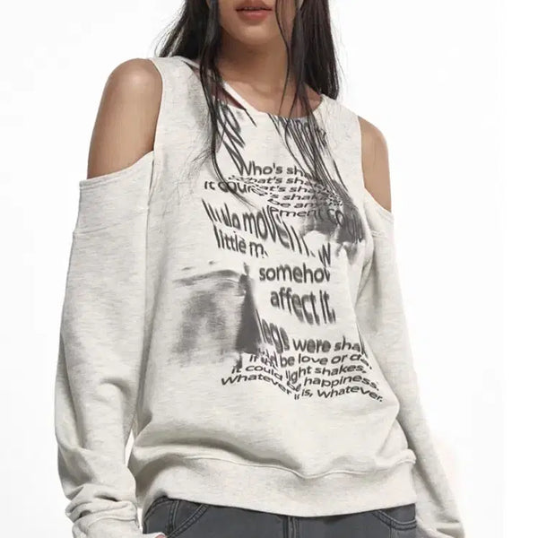 [BUNJANG] NACHE BARE SWEATSHIRT Oatmeal / 나체 BARE SWEAT SHIRT OATMEAL