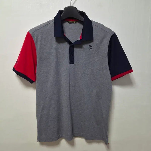 [BUNJANG] Louis Castel Men's Short Sleeve Golf Polo Shirt (Size 105) / 루이까스텔 반팔 골프티  남성 105