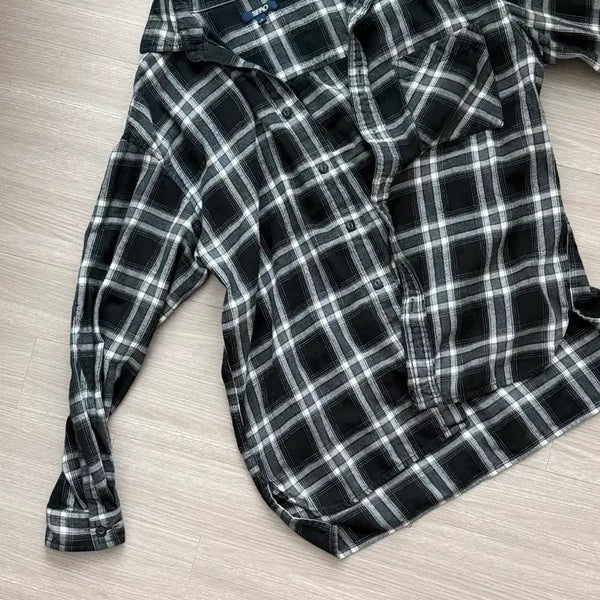 [BUNJANG] SPAO Checked Shirt M / SPAO 체크 셔츠 M